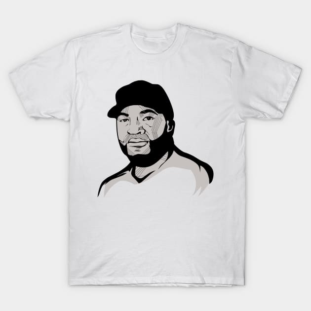 David Ortiz Style Art T-Shirt by pentaShop